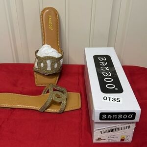 NEW Bamboo Sandals  Nwt Size 7